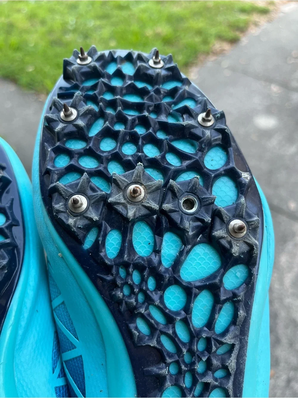 THESTRON Professional Spikes Track & Field Shoes Running Sneakers 42 = 10